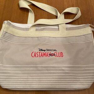 Disney Cruise Line Castaway Club Beige Tote Bag